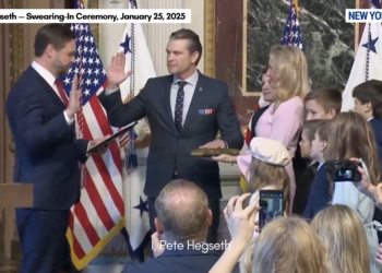 VIDEO: Pete Hegseth Sworn in as U.S. Secretary of Defense