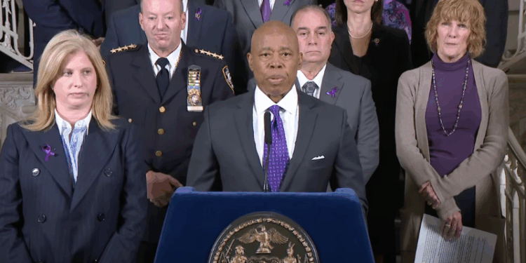 Mayor Adams and NYPD Launch 450-Officer Domestic Violence Unit to Support Survivors
