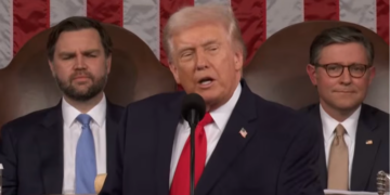 Trump Urges Lawmakers to ‘Put Americans First’ in Longest State of the Union
